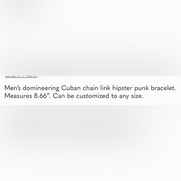 Stainless Steel Chain Link Bracelet, Mantra, Screwbar Curb Chain